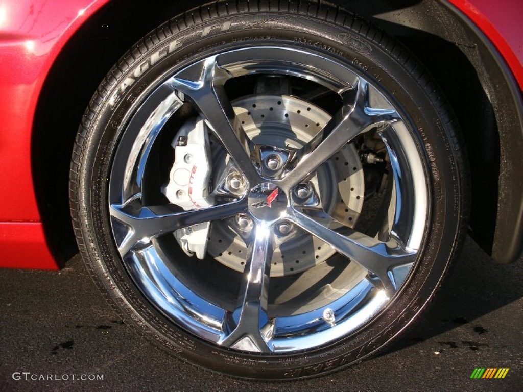 2012 Chevrolet Corvette Grand Sport Convertible Wheel Photo #58051502