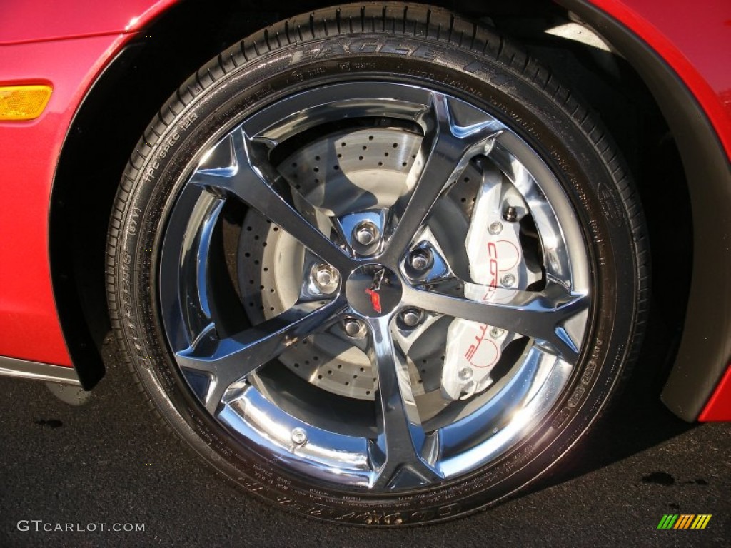 2012 Chevrolet Corvette Grand Sport Convertible Wheel Photo #58051511