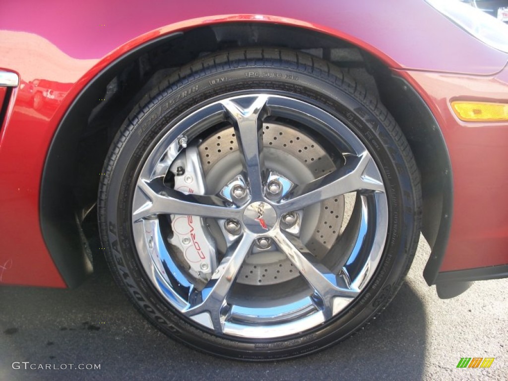 2012 Corvette Grand Sport Convertible - Crystal Red Metallic Tintcoat / Ebony photo #45