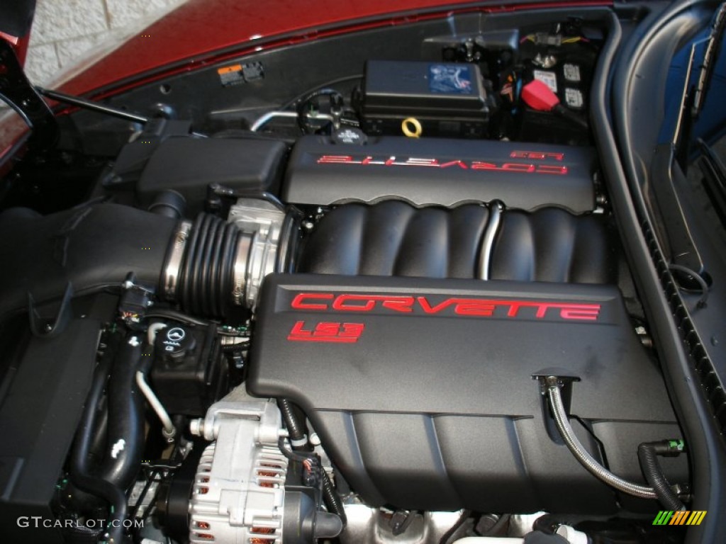 2012 Chevrolet Corvette Grand Sport Convertible 6.2 Liter OHV 16-Valve LS3 V8 Engine Photo #58051529