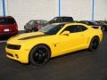 Rally Yellow 2012 Chevrolet Camaro LT Coupe Transformers Special Edition Exterior