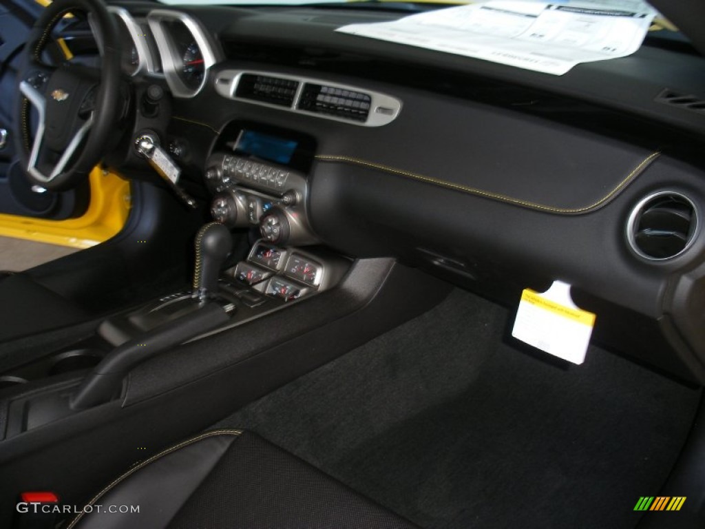 2012 Chevrolet Camaro LT Coupe Transformers Special Edition Jet Black Dashboard Photo #58052466