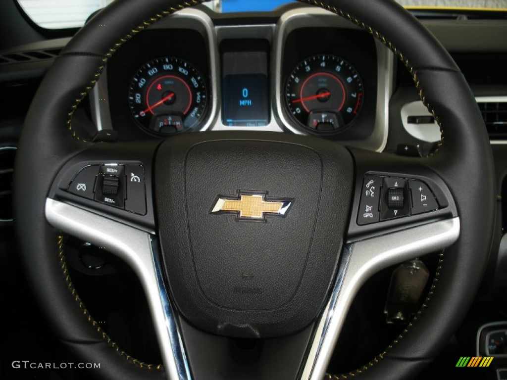 2012 Chevrolet Camaro LT Coupe Transformers Special Edition Steering Wheel Photos