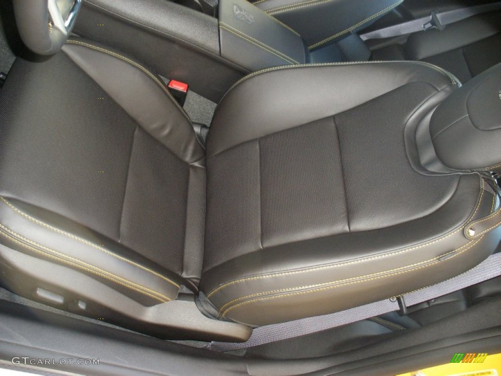 2012 Camaro LT Coupe Transformers Special Edition - Rally Yellow / Jet Black photo #22
