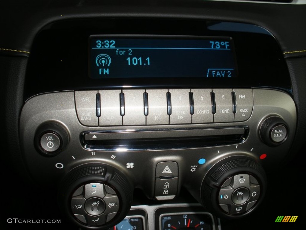 2012 Chevrolet Camaro LT Coupe Transformers Special Edition Audio System Photo #58052561