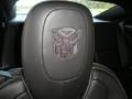 Embossed Transformers logo headrest 2012 Chevrolet Camaro LT Coupe Transformers Special Edition Parts