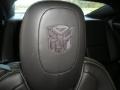 Embossed Transformers logo headrest