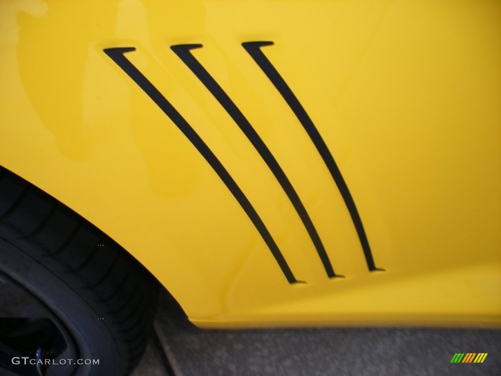 2012 Camaro LT Coupe Transformers Special Edition - Rally Yellow / Jet Black photo #39