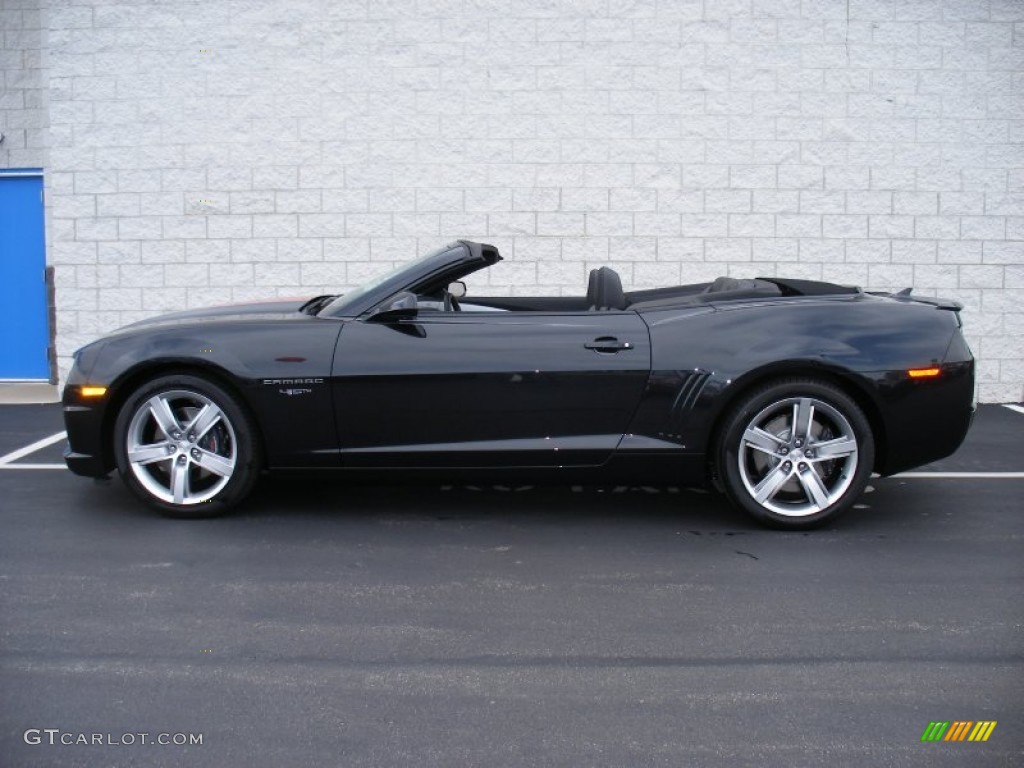 Carbon Flash Metallic 2012 Chevrolet Camaro SS 45th Anniversary Edition Convertible Exterior Photo #58052765