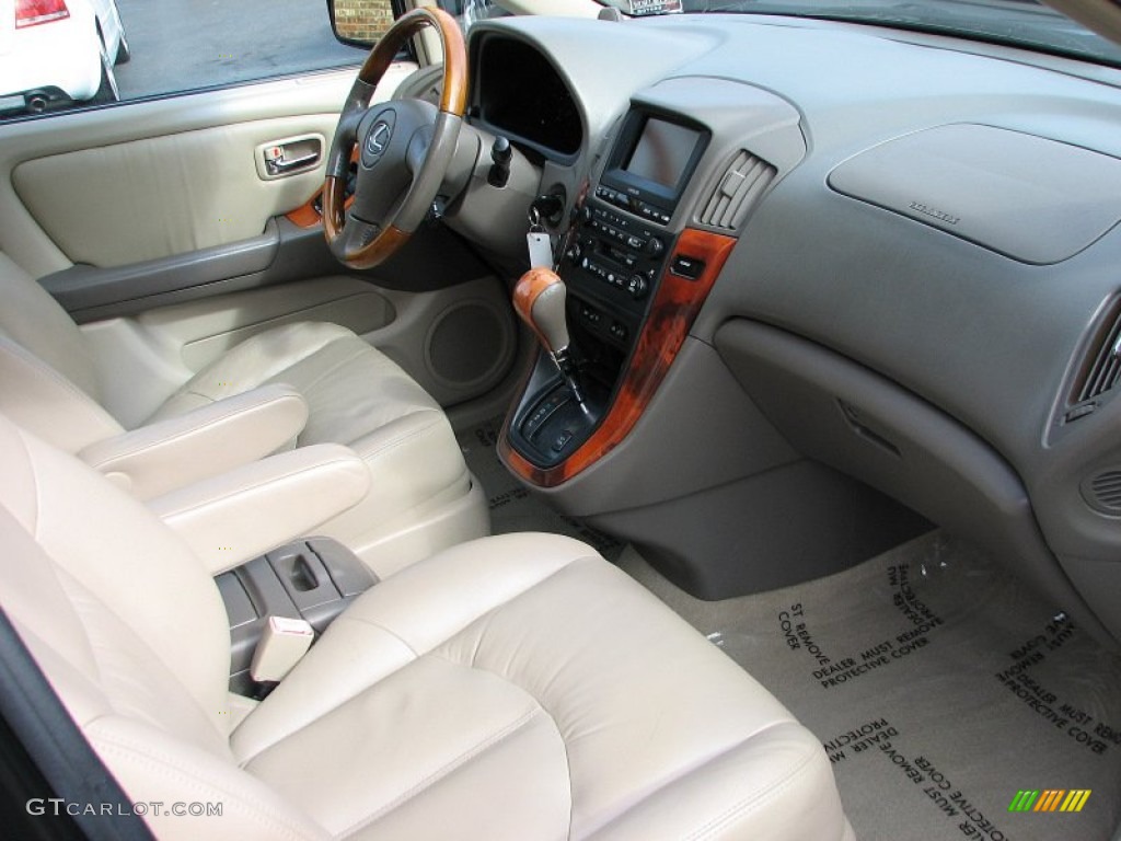 2001 RX 300 AWD - Black Onyx / Ivory photo #27