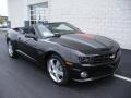 Carbon Flash Metallic - Camaro SS 45th Anniversary Edition Convertible Photo No. 18
