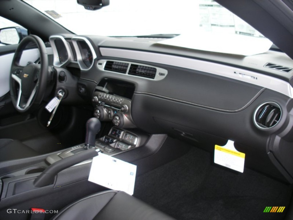 2012 Chevrolet Camaro SS 45th Anniversary Edition Convertible Jet Black Dashboard Photo #58053040