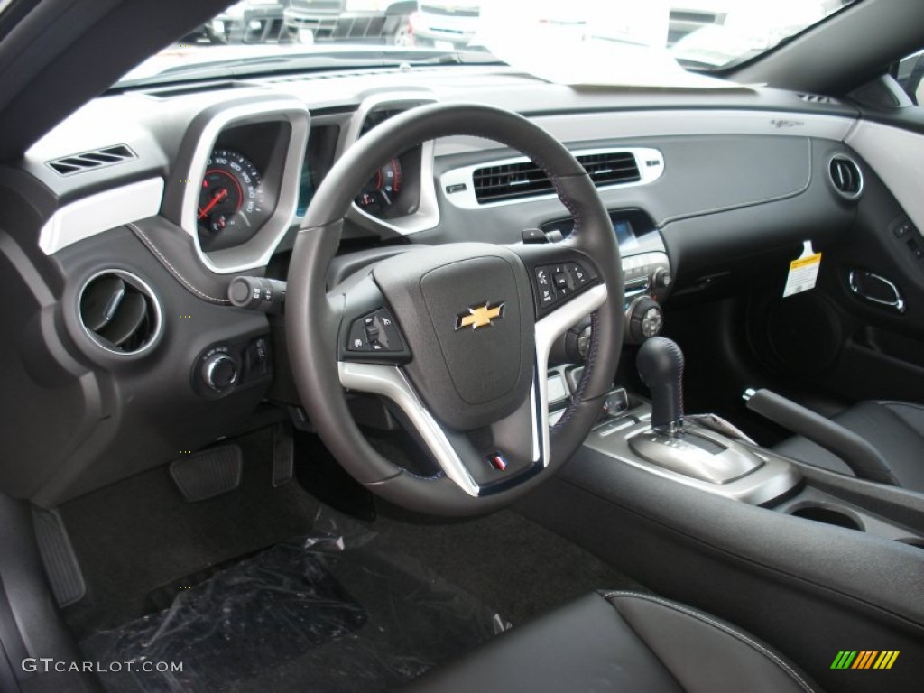 Jet Black Interior 2012 Chevrolet Camaro Ss 45th Anniversary
