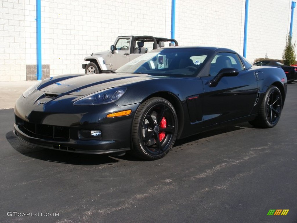 Carbon Flash Metallic 2012 Chevrolet Corvette Centennial Edition Grand Sport Coupe Exterior Photo #58053284