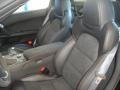Ebony 2012 Chevrolet Corvette Centennial Edition Grand Sport Coupe Interior Color