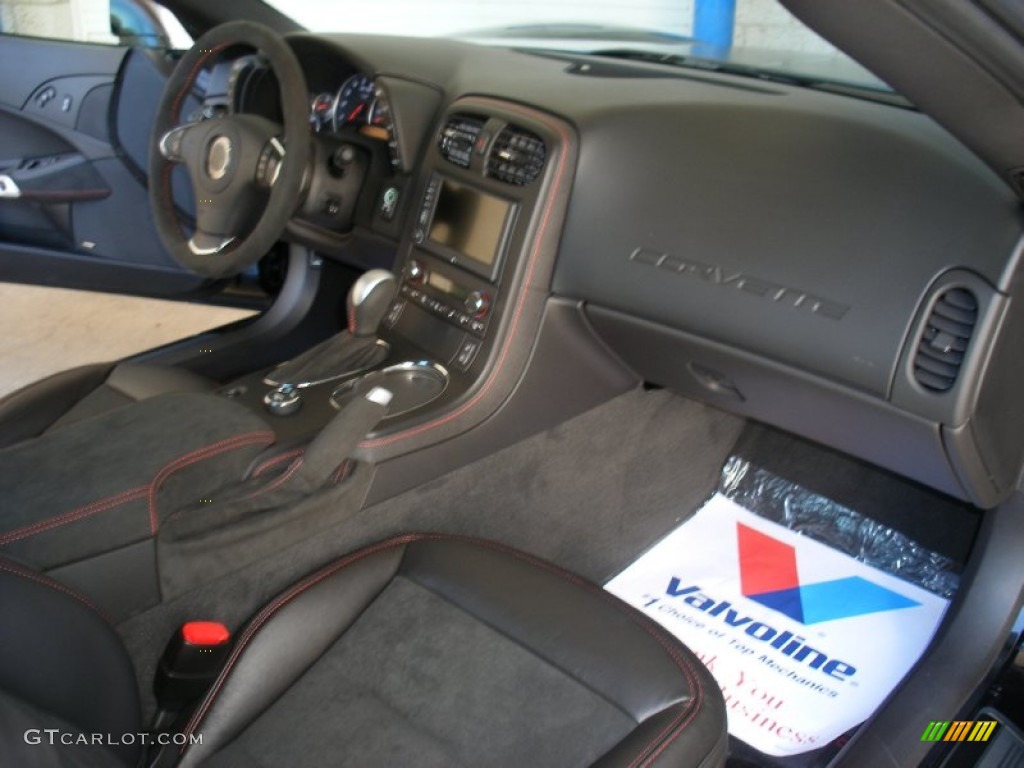 2012 Chevrolet Corvette Centennial Edition Grand Sport Coupe Ebony Dashboard Photo #58053440