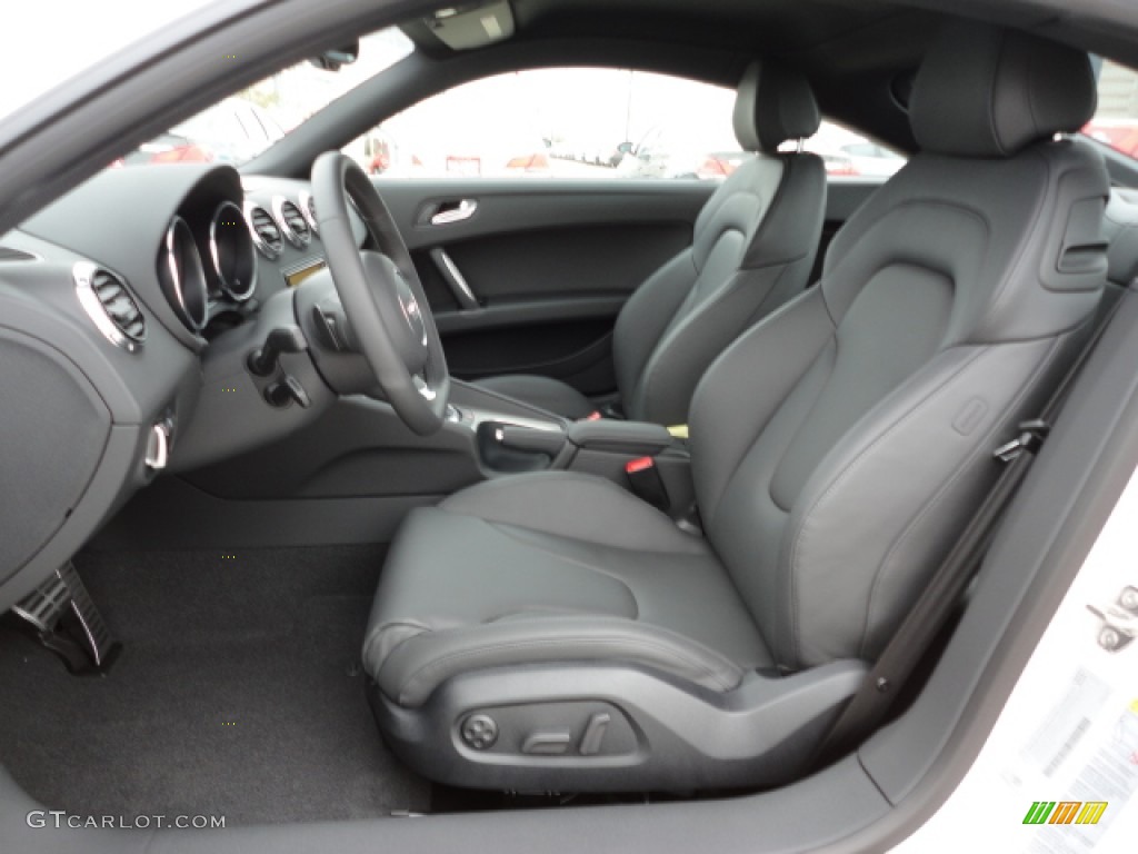 Black Interior 2012 Audi TT 2.0T quattro Coupe Photo #58053914