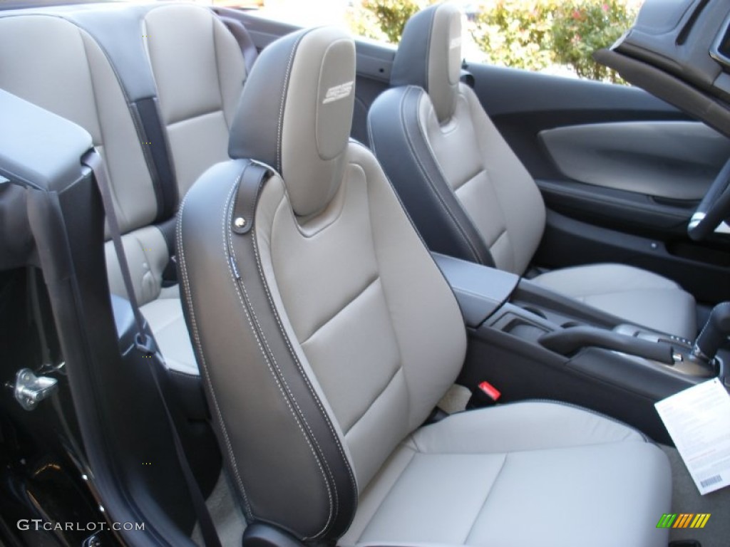 Gray Interior 2011 Chevrolet Camaro SS Convertible Photo #58053934