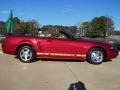 2004 Redfire Metallic Ford Mustang V6 Convertible  photo #7