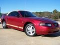 2004 Redfire Metallic Ford Mustang V6 Convertible  photo #9