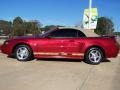 2004 Redfire Metallic Ford Mustang V6 Convertible  photo #12