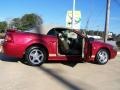 2004 Redfire Metallic Ford Mustang V6 Convertible  photo #15