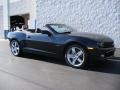 Carbon Flash Metallic - Camaro LT 45th Anniversary Edition Convertible Photo No. 3