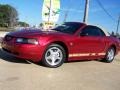 2004 Redfire Metallic Ford Mustang V6 Convertible  photo #42
