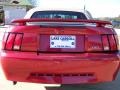 2004 Redfire Metallic Ford Mustang V6 Convertible  photo #44
