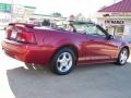 2004 Redfire Metallic Ford Mustang V6 Convertible  photo #45