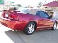 2004 Redfire Metallic Ford Mustang V6 Convertible  photo #47