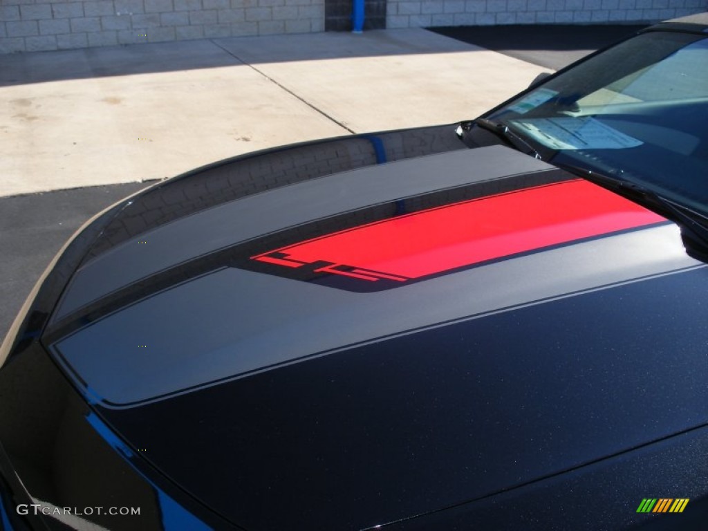 Carbon Flash Metallic 2012 Chevrolet Camaro LT 45th Anniversary Edition Convertible Exterior Photo #58054307