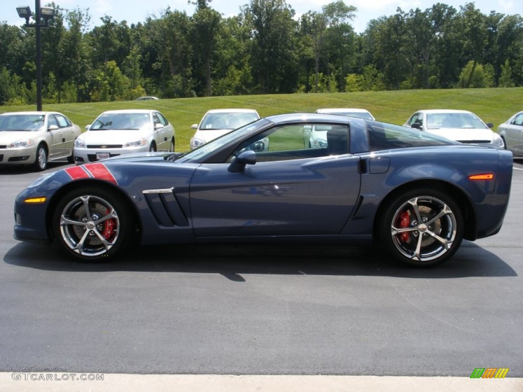 Supersonic Blue Metallic 2012 Chevrolet Corvette Grand Sport Coupe Exterior Photo #58054662