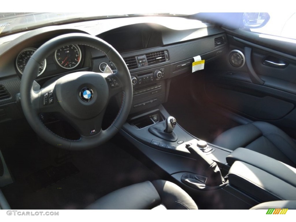 Black Interior 2012 BMW M3 Coupe Photo #58054686