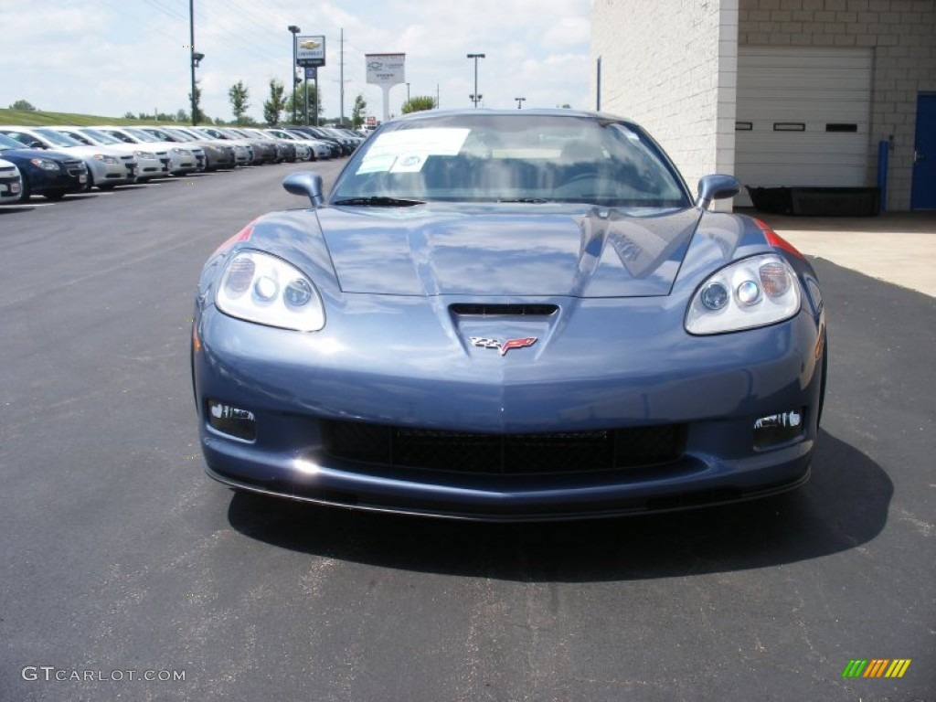 Supersonic Blue Metallic 2012 Chevrolet Corvette Grand Sport Coupe Exterior Photo #58054710