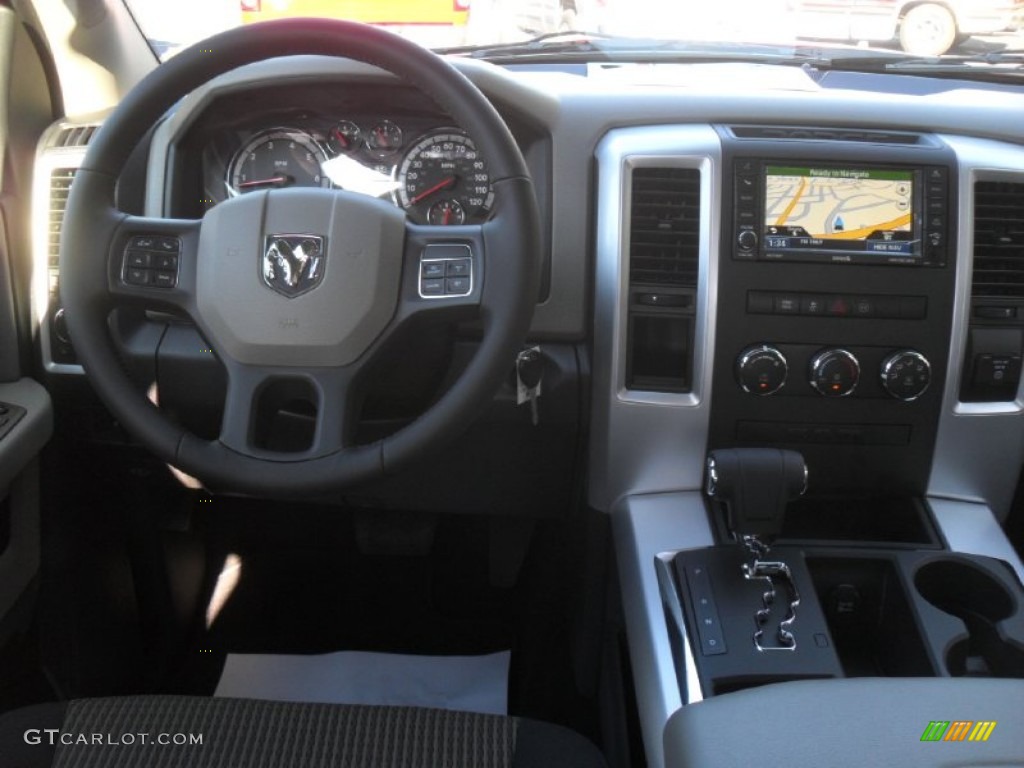 2012 Ram 1500 Lone Star Crew Cab - Deep Cherry Red Crystal Pearl / Dark Slate Gray/Medium Graystone photo #14