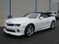 Summit White 2011 Chevrolet Camaro SS/RS Convertible Exterior