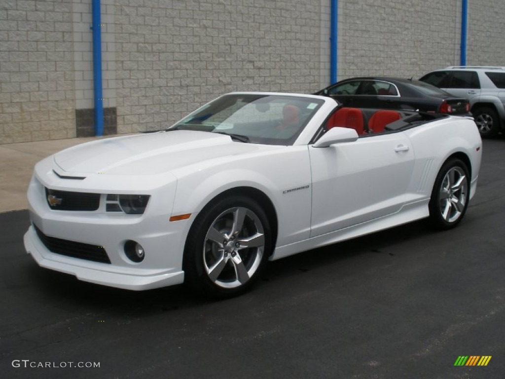 Summit White 2011 Chevrolet Camaro SS/RS Convertible Exterior Photo #58055410