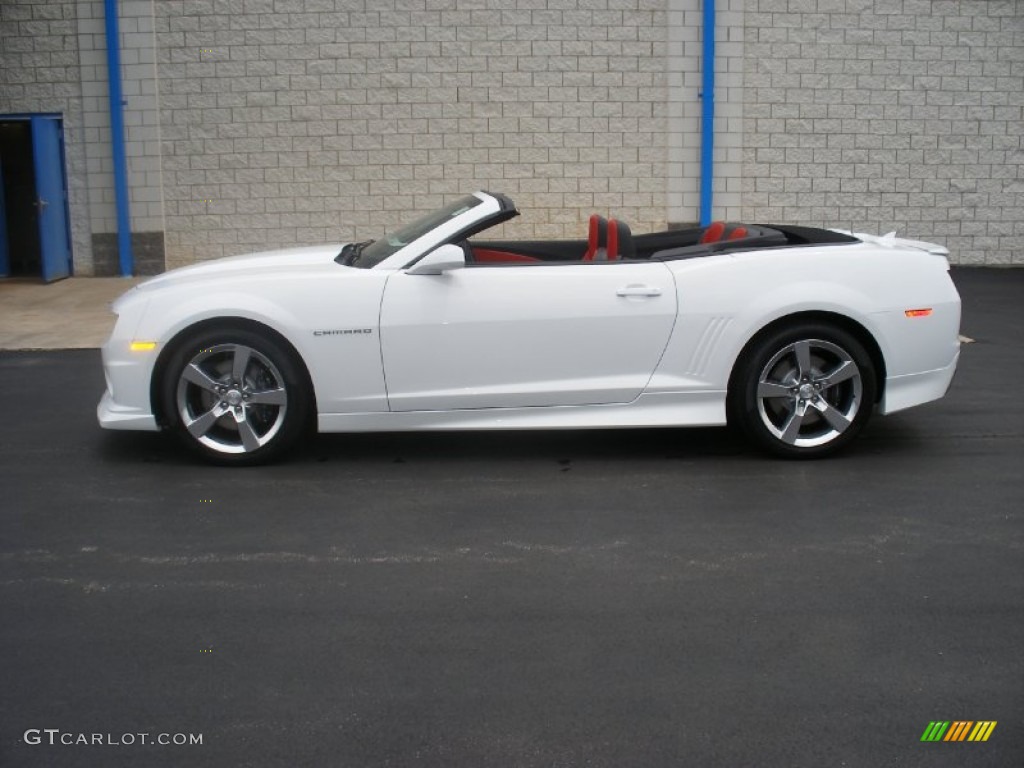 Summit White 2011 Chevrolet Camaro SS/RS Convertible Exterior Photo #58055457