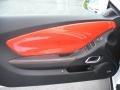 Inferno Orange/Black Door Panel Photo for 2011 Chevrolet Camaro #58055617