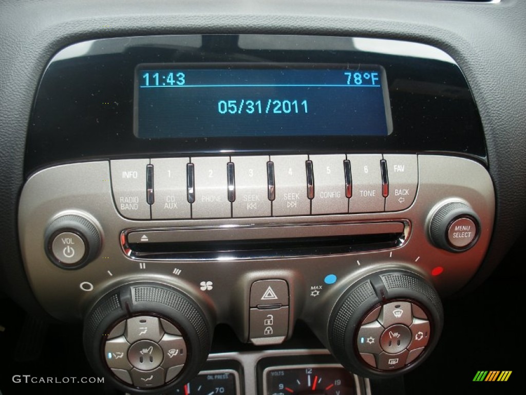 2011 Chevrolet Camaro SS/RS Convertible Audio System Photo #58055644