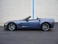 2011 Supersonic Blue Metallic Chevrolet Corvette Grand Sport Convertible  photo #2