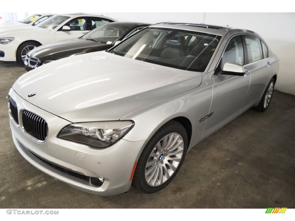 Titanium Silver Metallic 2012 BMW 7 Series 750Li Sedan Exterior Photo #58055899