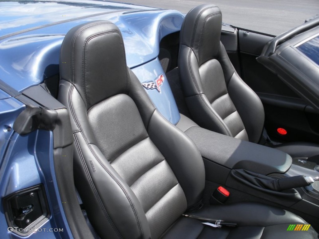 2011 Corvette Grand Sport Convertible - Supersonic Blue Metallic / Ebony Black photo #19