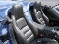 Ebony Black 2011 Chevrolet Corvette Grand Sport Convertible Interior Color