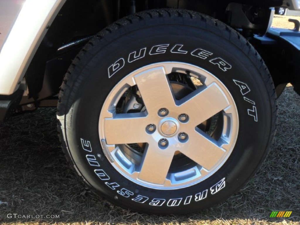 2012 Jeep Wrangler Unlimited Sahara 4x4 Wheel Photo #58056112