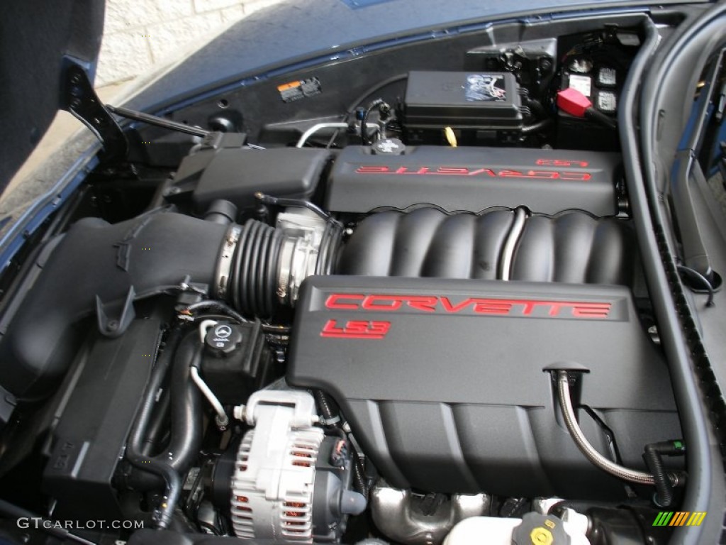 2011 Chevrolet Corvette Grand Sport Convertible 6.2 Liter OHV 16-Valve LS3 V8 Engine Photo #58056148