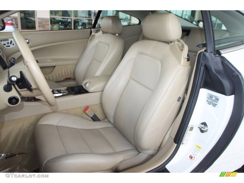 Caramel Interior 2009 Jaguar XK XK8 Coupe Photo #58056304
