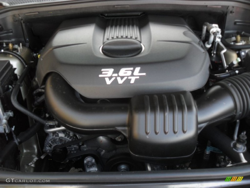 2012 Jeep Grand Cherokee Overland 4x4 3.6 Liter DOHC 24-Valve VVT V6 Engine Photo #58056382