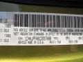 PJR: Rescue Green Metallic 2012 Jeep Patriot Latitude Color Code